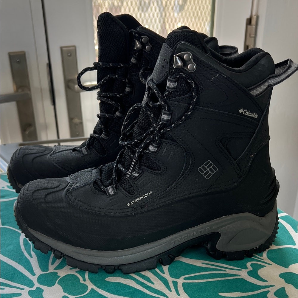 Columbia Black Winter Waterproof Outdoor Boots